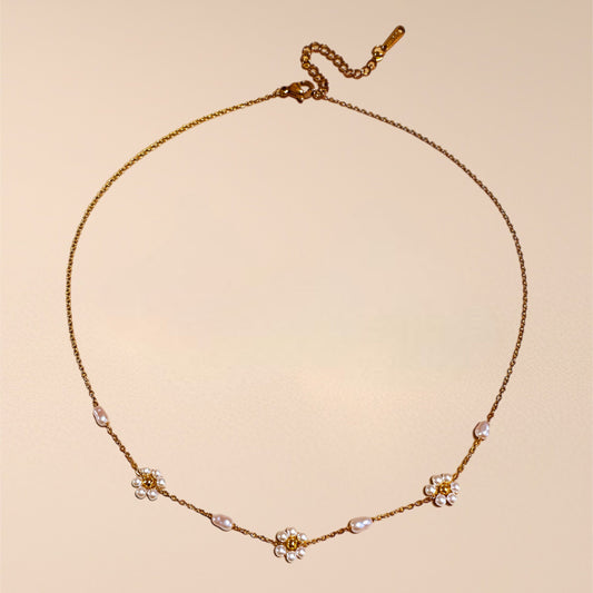 ISLA | 白色小花項鍊