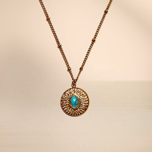 EVER | 藍石太陽項鍊